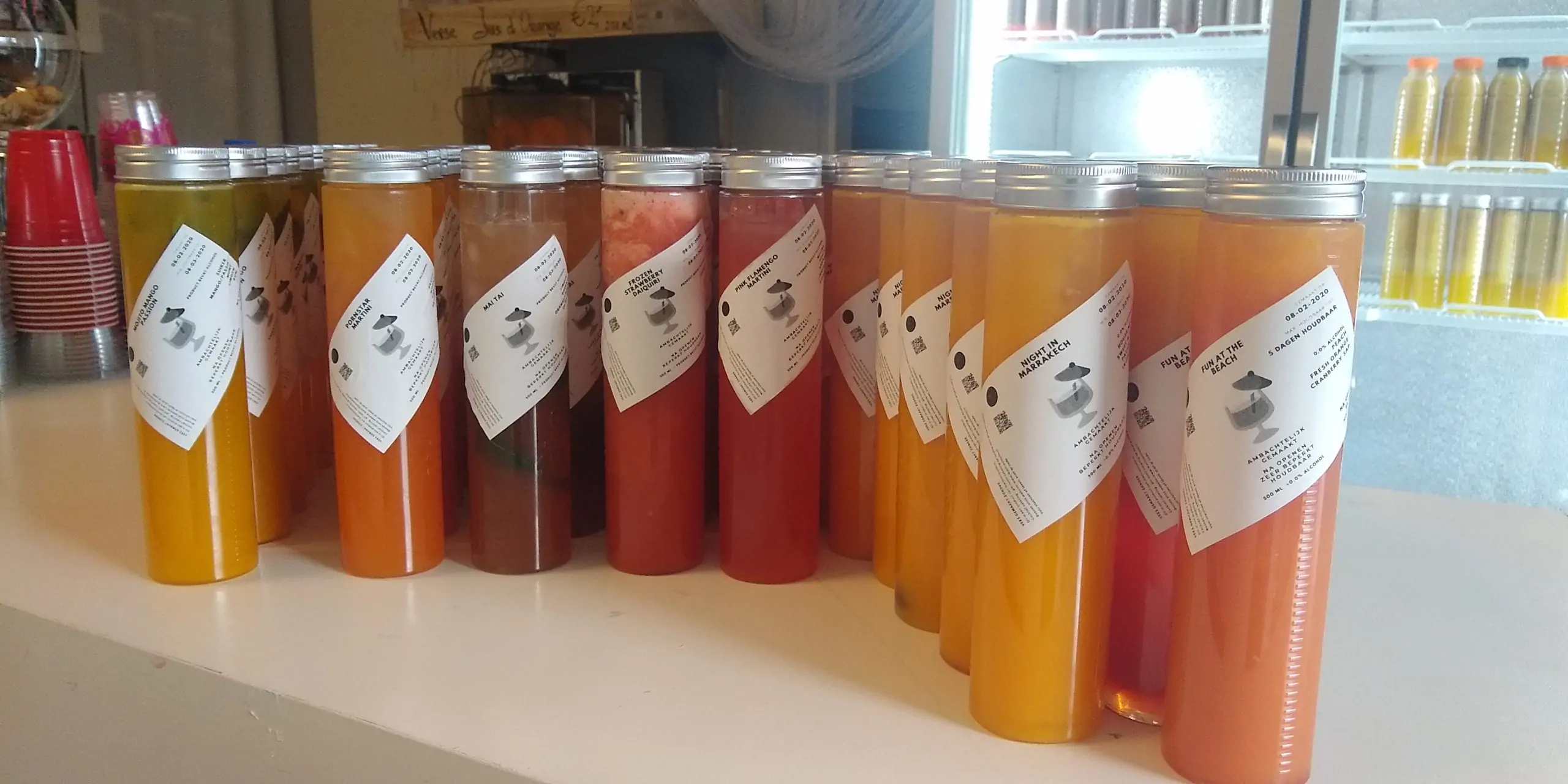 250 ml kant-en-klaar cocktail in flesje bestellen