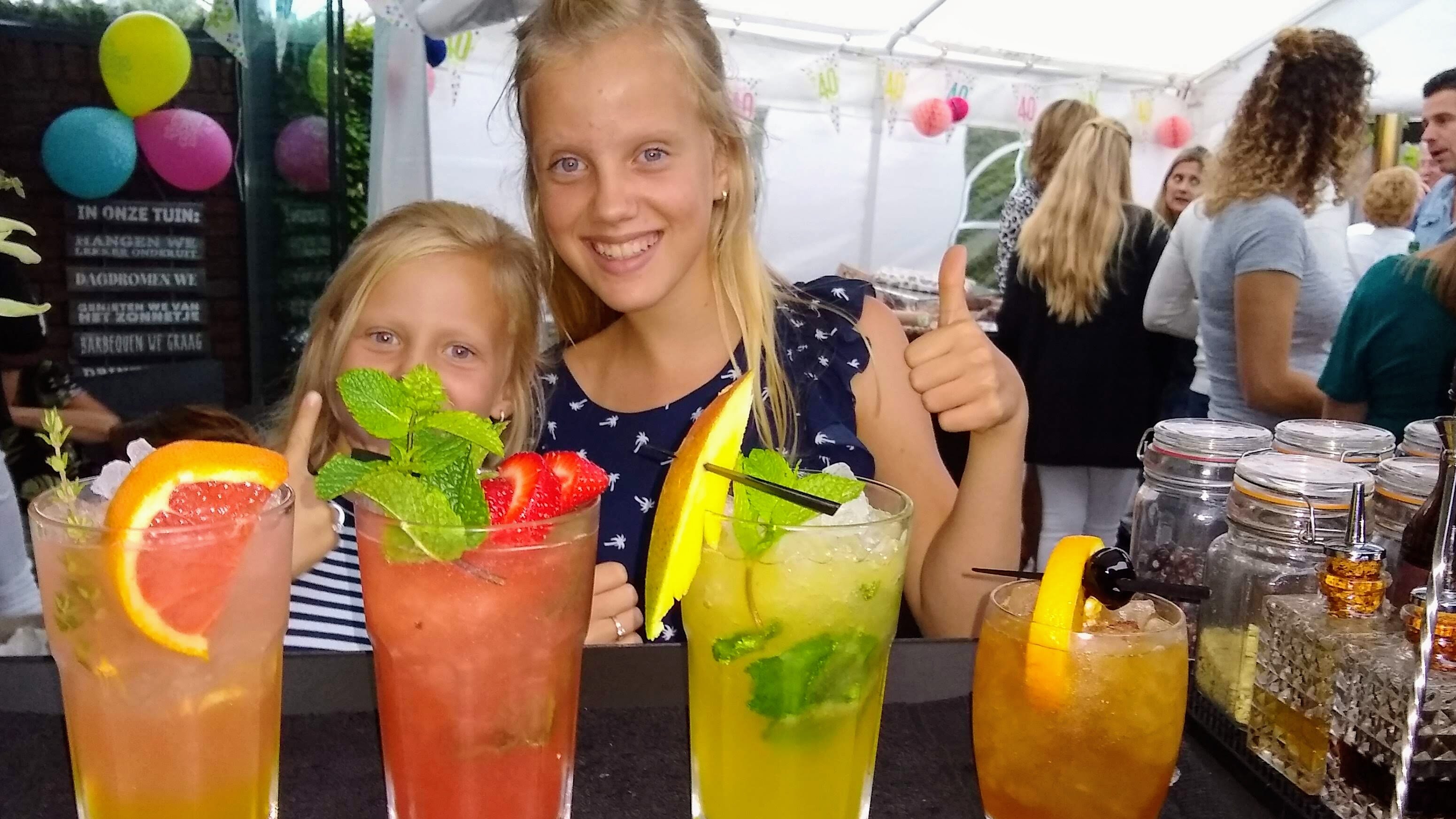 mocktailbar huren op locatie